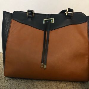 Tote bag (black & brown)